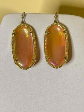 KS Iridescent Tangerine Elle in gold